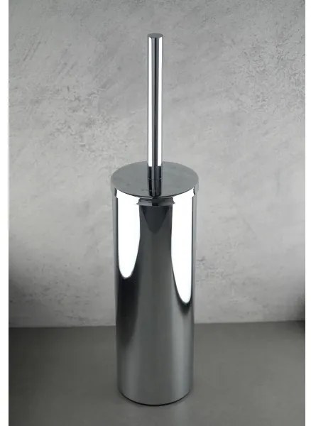 Deante ADR_0712 - Stojaca kefa na WC ROUND lesklý chróm