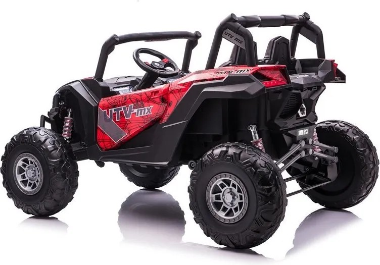 LEAN CARS UTV-MX Battery Buggy Červená pavúčia farba