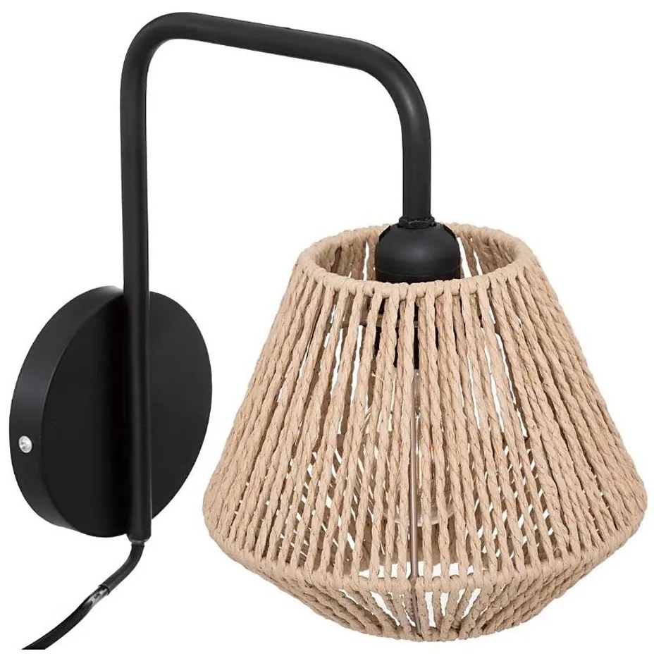 Atmosphera - Nástenná lampa JILY 1xE27/40W/230V juta