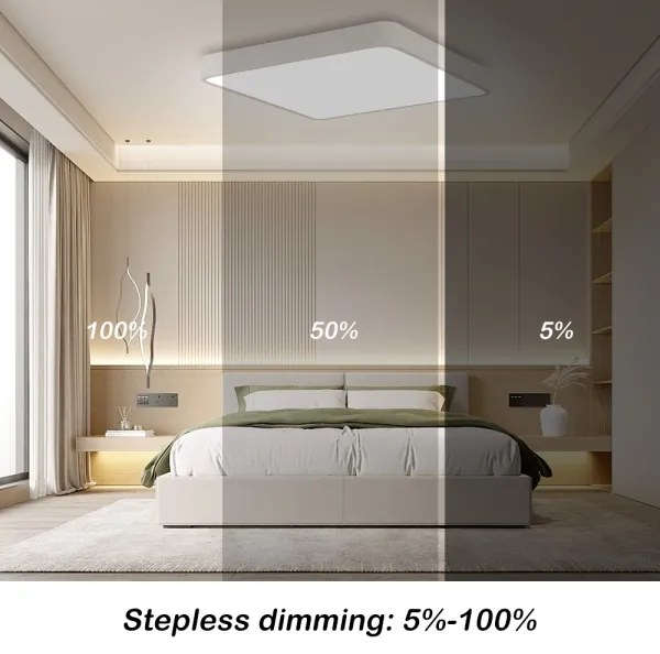 Brilagi - LED Stmievateľné svietidlo POOL SQUARE LED/36W/230V 3000-6000K 40x40 cm biela+DO