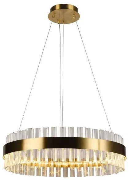 Brilagi - LED Stmievateľný krištáľový luster na lanku HALO LED/40W/230V + DO