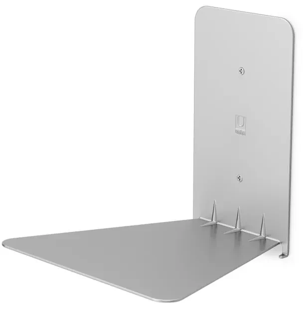 Kovové police v súprave 3 ks v striebornej farbe 14 cm Conceal – Umbra