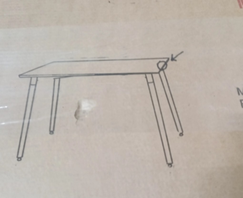 AKCIA Biely jedálenský stôl BERGEN 120x80 cm II. akosť