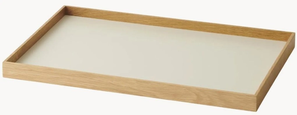 Modulárny dekoračný podnos z dubového dreva Frame