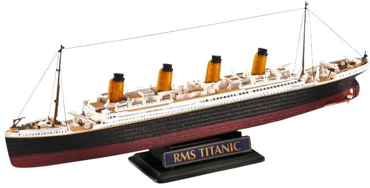 Revell Modelárska súprava Mayflower/Titanic/Victory (Titanic)  (100396561)