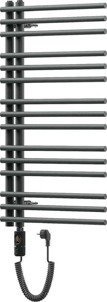 Mexen Neptun, elektrické vykurovacie teleso 900 x 500 mm, 600 W, antracitová, W101-0900-500-2600-66