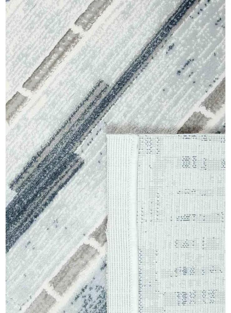Luxusný koberec akryl Mio modrý 200x290 200x290cm