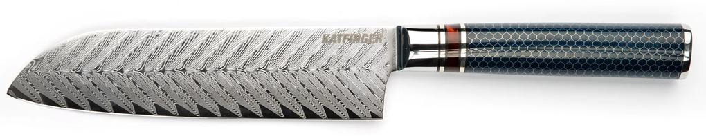 KATFINGER | Basic Resin "Santoku"  | sada damaškových nožů 2ks | KFs007