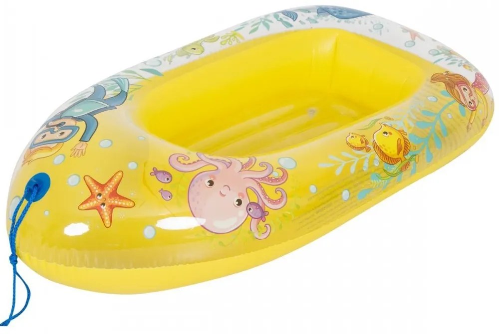 Nafukovacia loď pre deti SEA ADVENTURE žltá