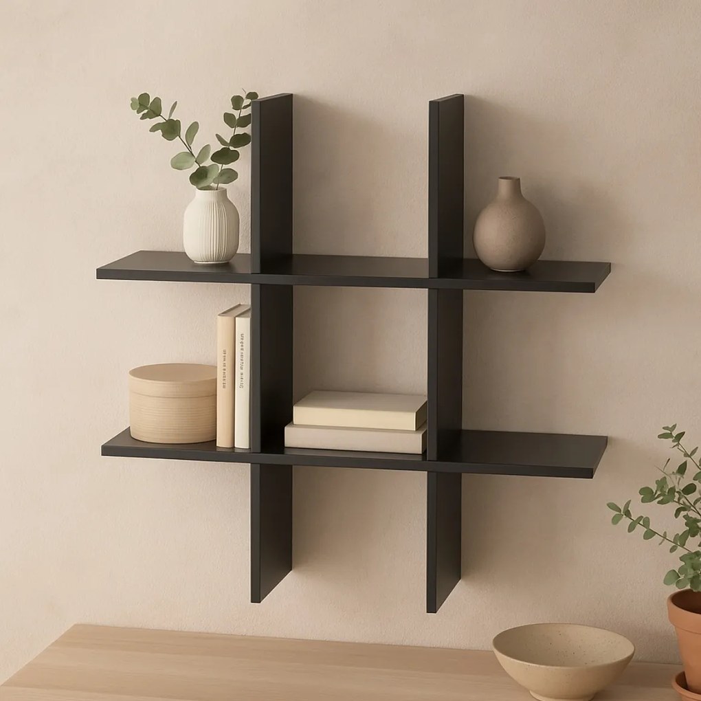 Nástenná polica SHELVIX 55 cm - viac farieb Farba: Biela