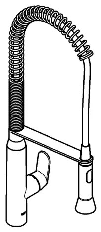 GROHE 32950000 - Drezová batéria K7 lesklý chróm