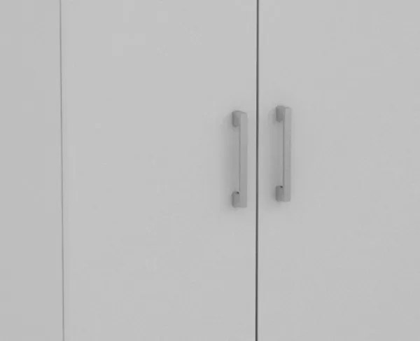 Viacúčelová delená skriňa Nitro, biela