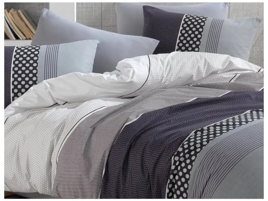 Bavlnená obliečka Eifel Sivá