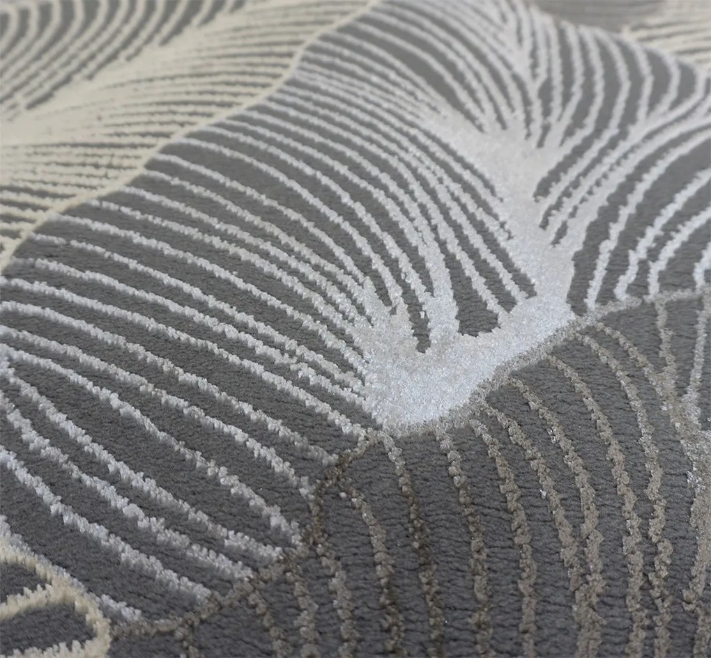 BE Koberec Esprit 3604 GREY – sivý obdĺžnikový Rozmer: 80x150 cm