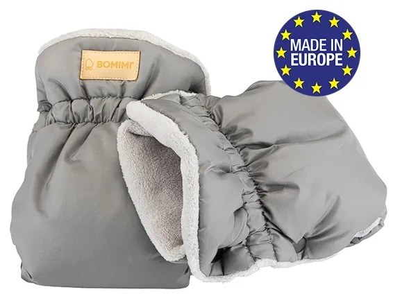 Bomimi FLAF PREMIUM rukavice na kočík, grey