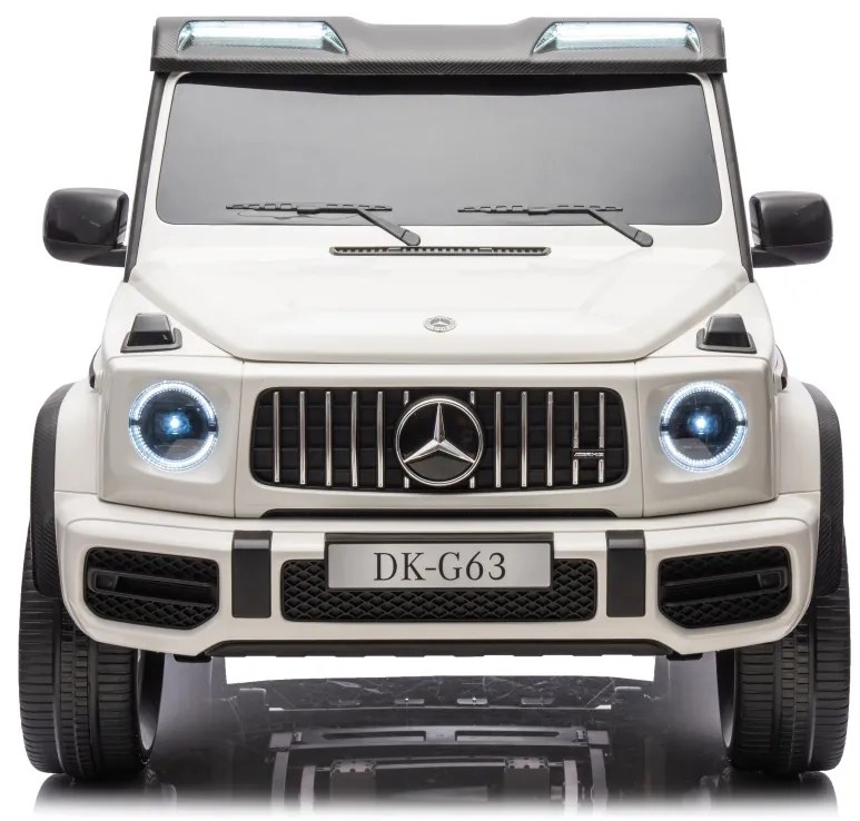 Elektrické autíčko Mercedes G63 AMG 4x200W XXL - biele