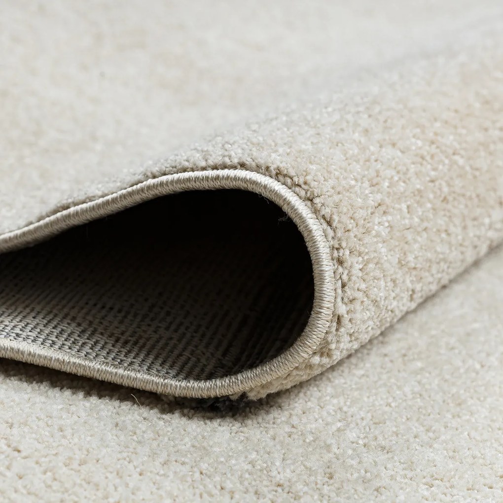 Dywany Łuszczów, Kusový koberec Fusion 0808 cream/l. beige, 200x290, béžová, kancelária