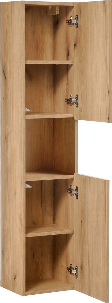 Comad Doplnková kúpeľňová skrinka vysoká Nova Oak 30 dub coast evoke