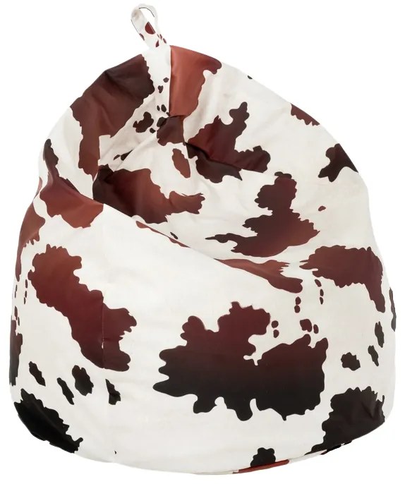 INTERMEDIC SK Sedací vak BAG Sako Design Laciata – 300 L, polyester, motív krava Veľkosť: XL
