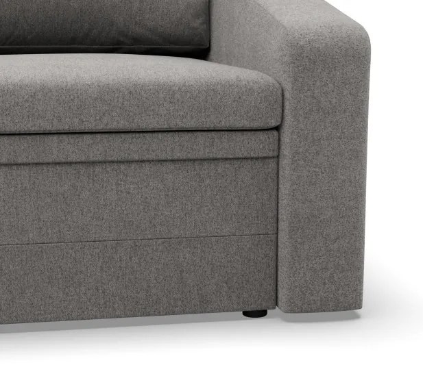 Kreslo ORBIT rozkladacie, svetlosivé