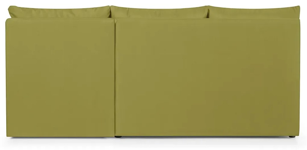 Rozkládací rohová sedací souprava TOMI Zelená