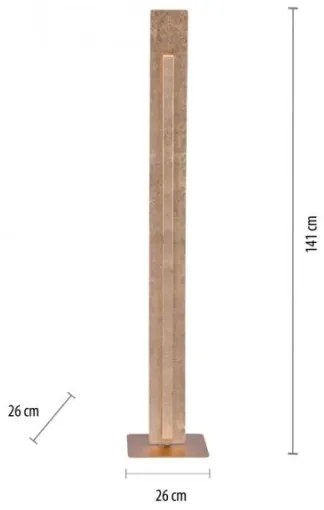 Paul Neuhaus 603-12 - LED Stojacia lampa NEVIS LED/27W/230V