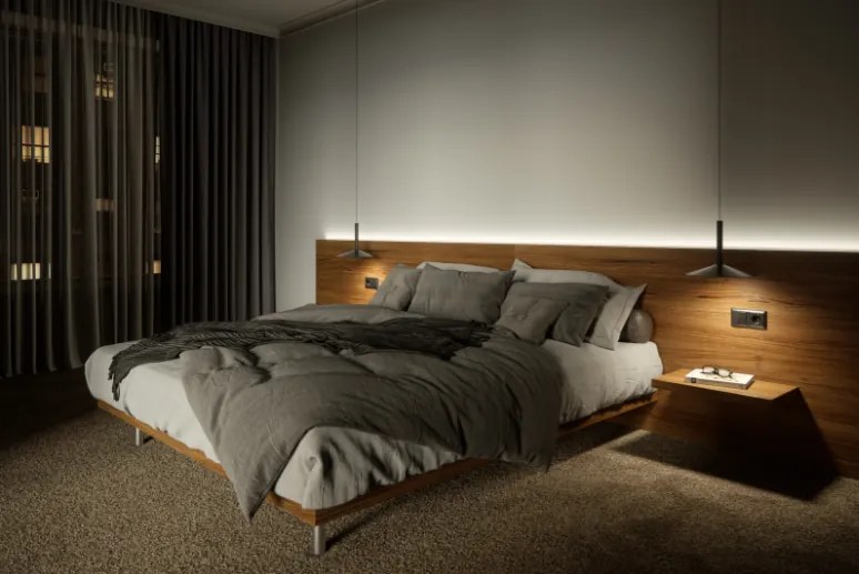 Led-Labs LED profil LUMINES typ J nerez elox 3m
