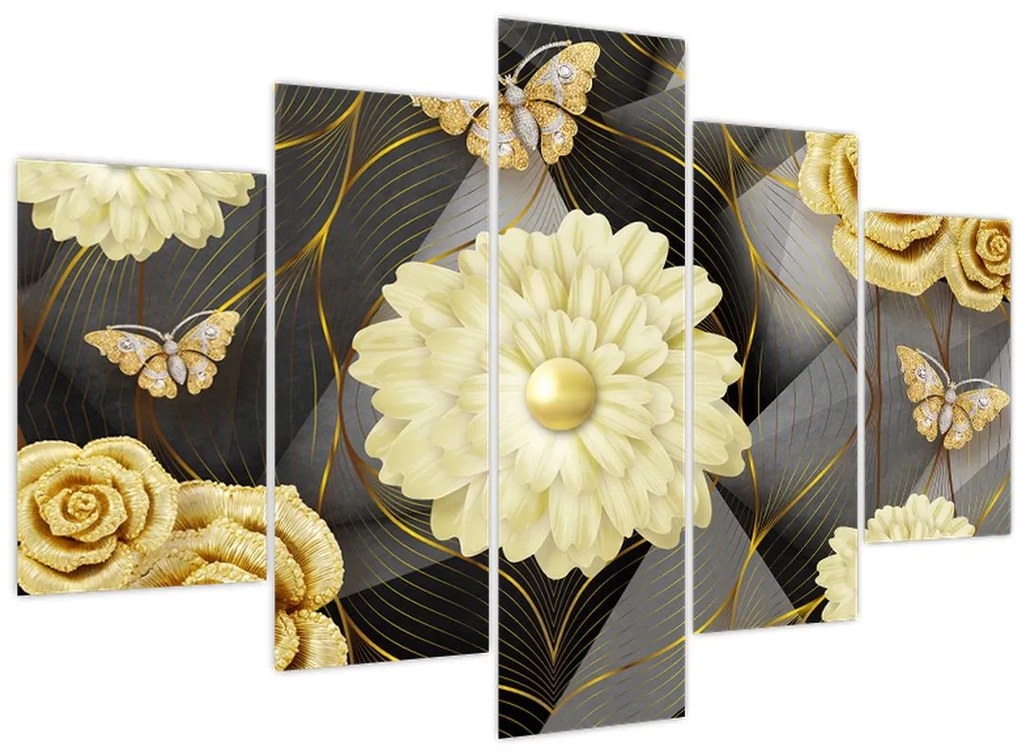 Obraz - Dekor II. (150x105 cm)