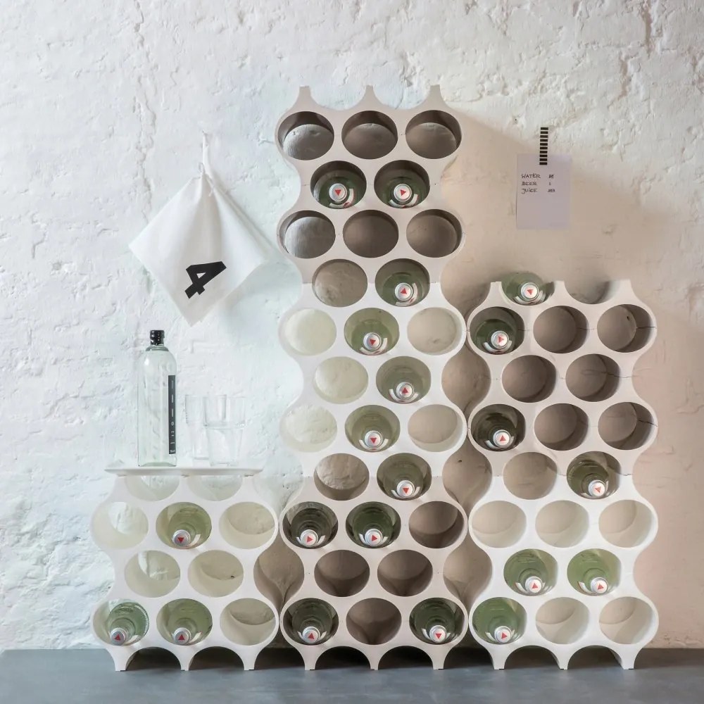 Stojan na víno SET-UP čierna, Koziol