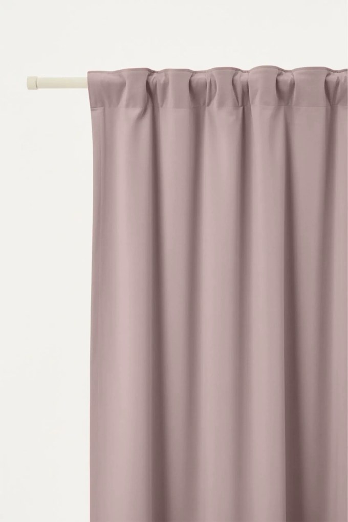 Velúrový záves SOFT VELVET púdrový 140x250 cm