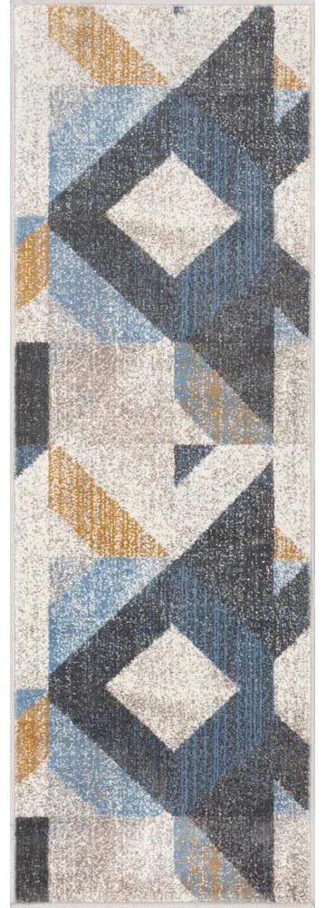 Svetlosivý behúň 67x200 cm Soft Halleby – FD