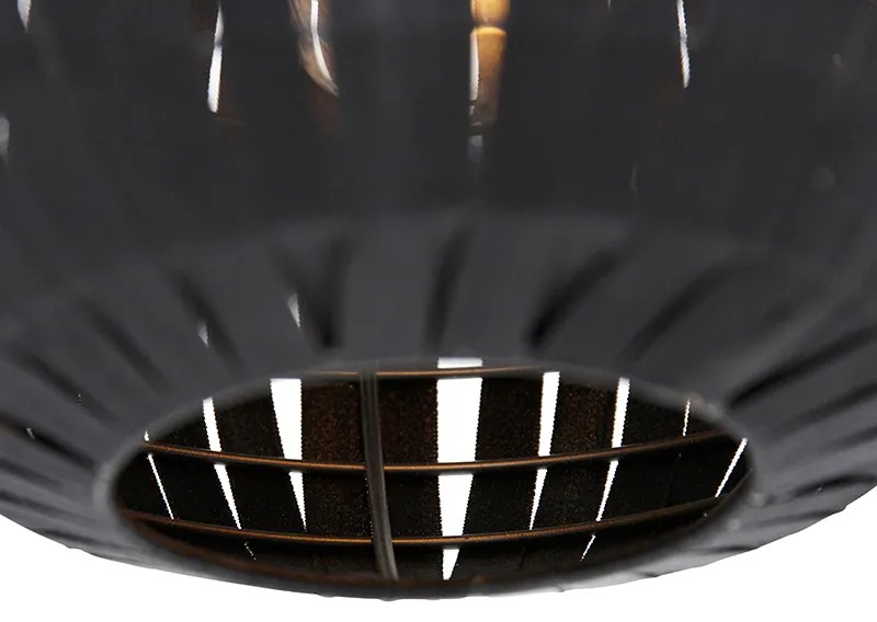 Moderné závesné svietidlo čierne 30 cm - Zoë