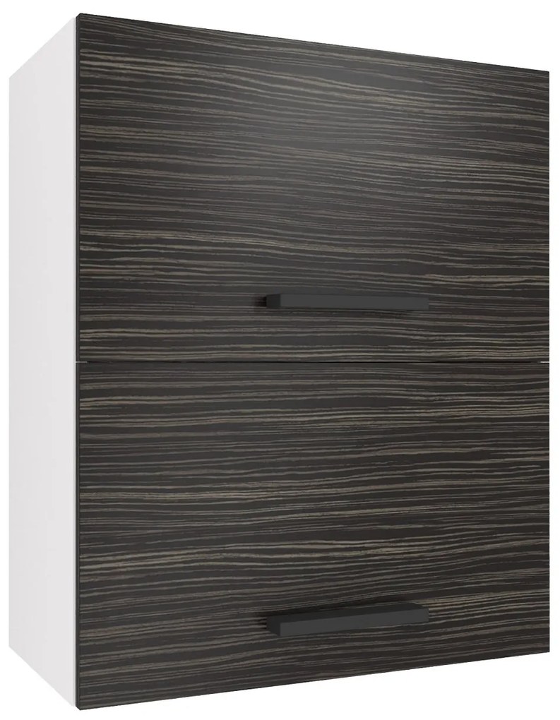 Kuchynská skrinka Belini horná 60 cm eben kráľovský TOR SGP2-60/1/WT/GW1/0/U