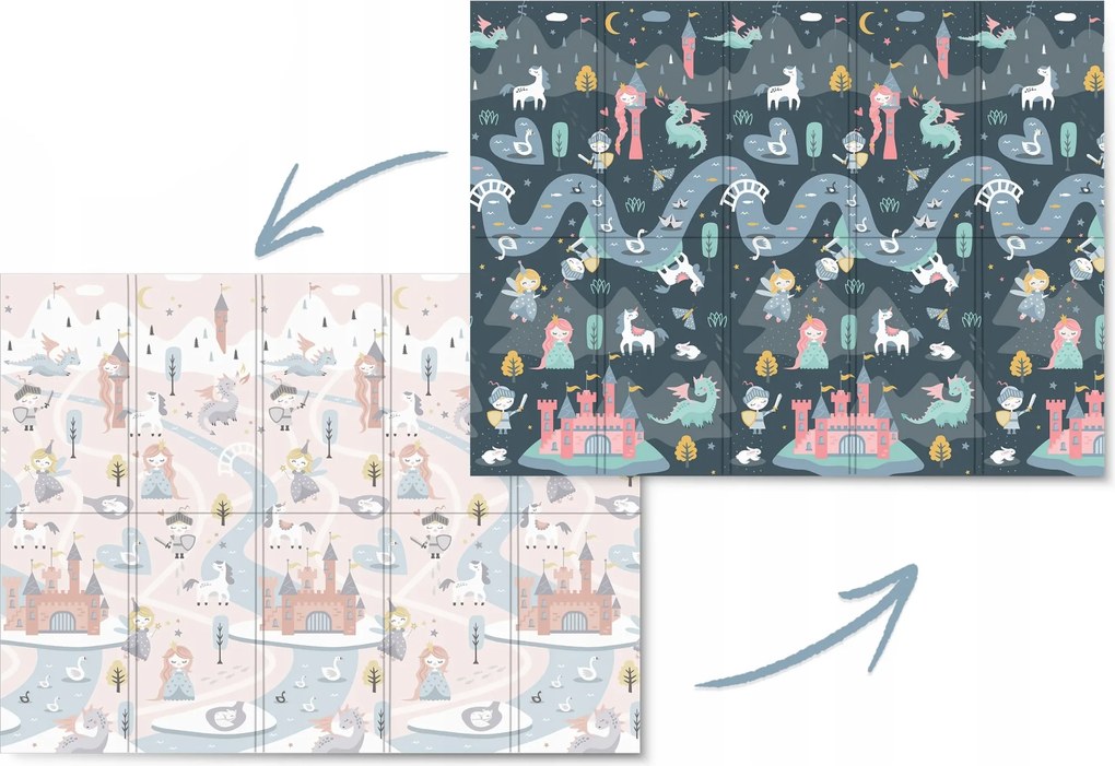 Nukido Skládací pěnová podložka NK341