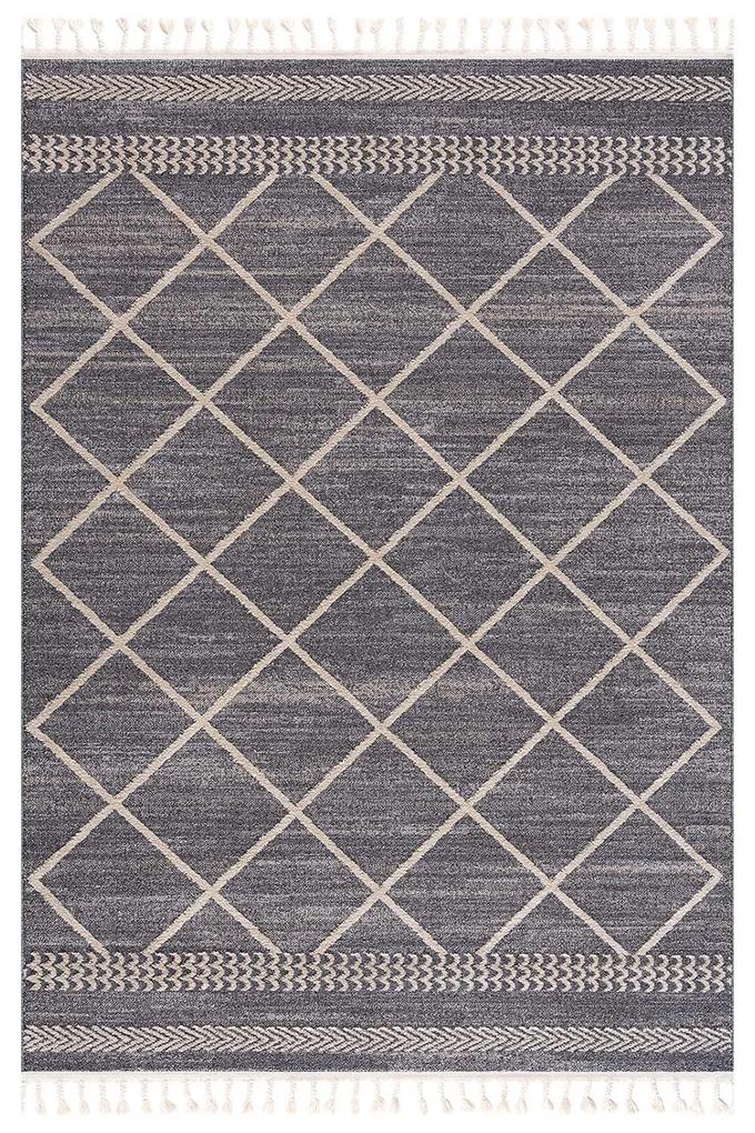 Dekorstudio Moderný koberec ART 2645 sivý Rozmer koberca: 120x170cm