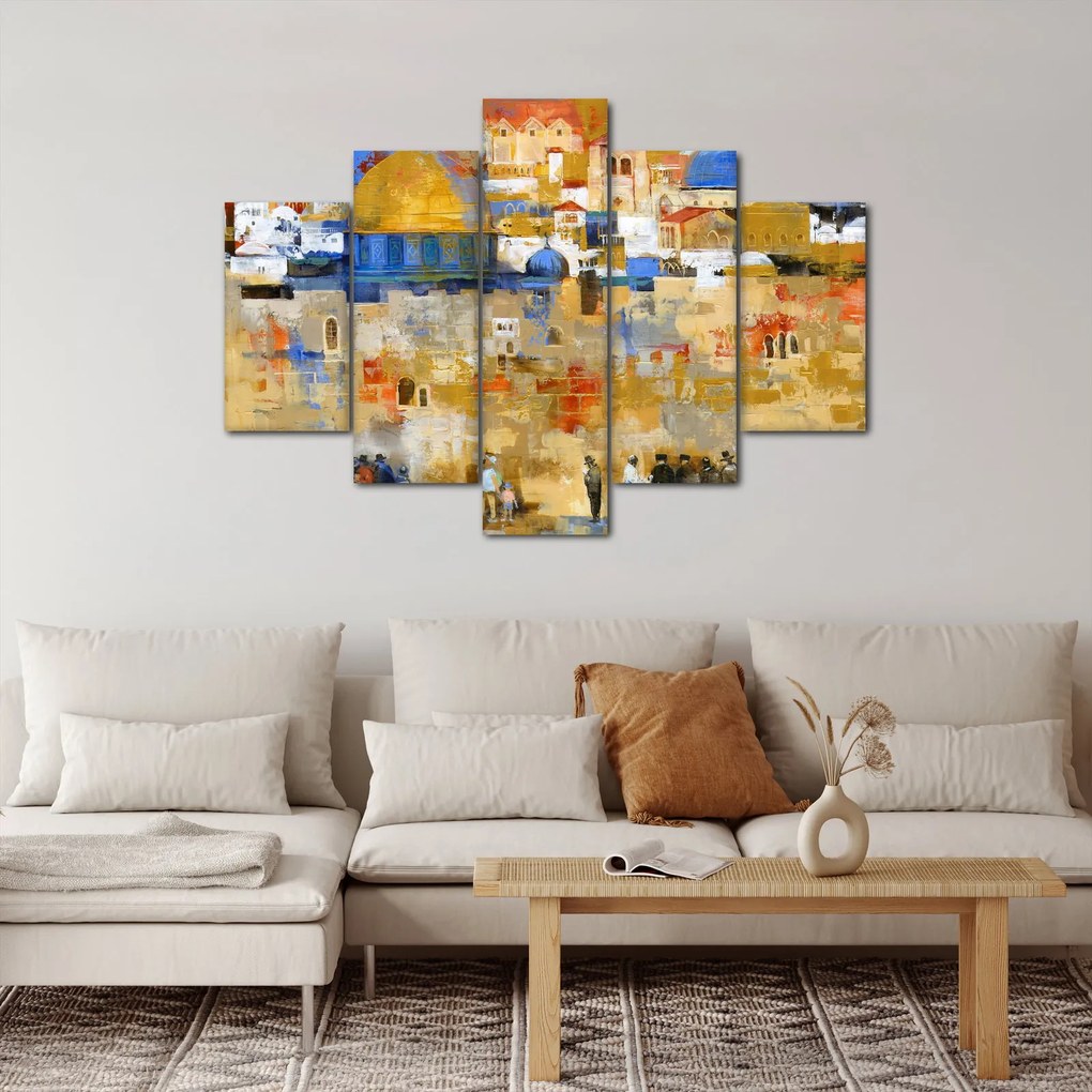 Obraz - Múr nárekov, Jeruzalem, Izrael (150x105 cm)