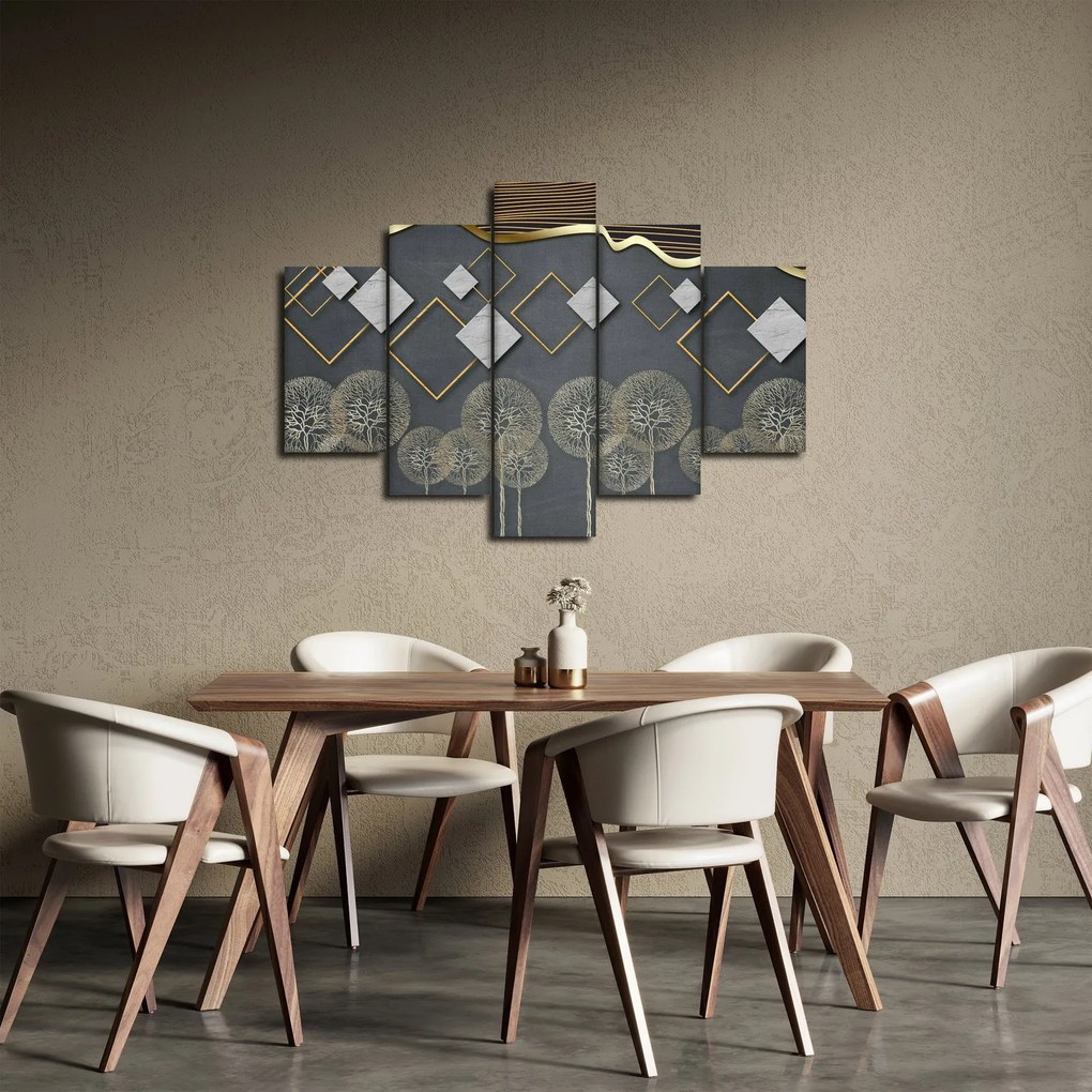 Obraz abstrakcie (150x105 cm)