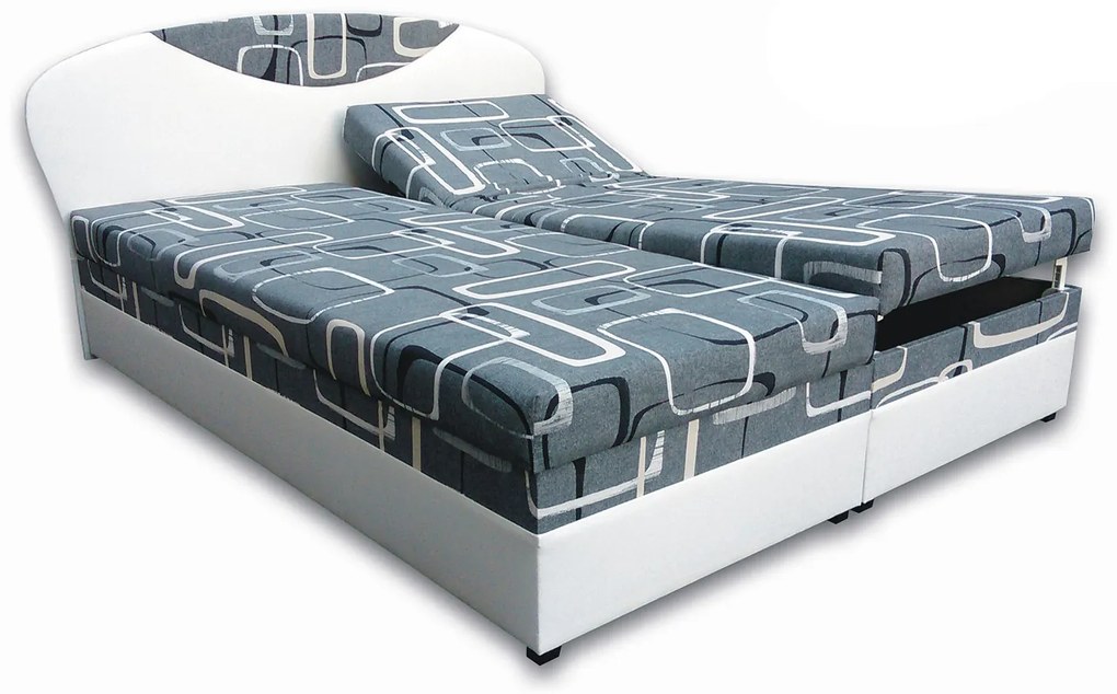 Manželská posteľ 160 cm Island 1 (s matracmi). Vlastná spoľahlivá doprava až k Vám domov. 793007