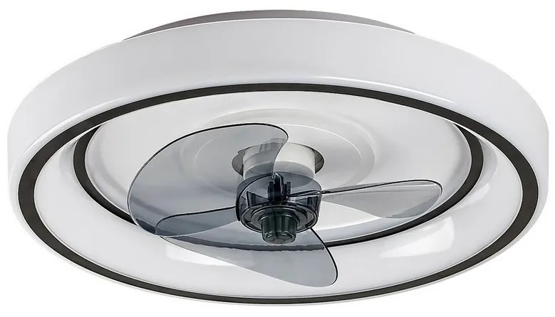 Rabalux 71009 stropný ventilátor s LED svetlom Horacio, čierna