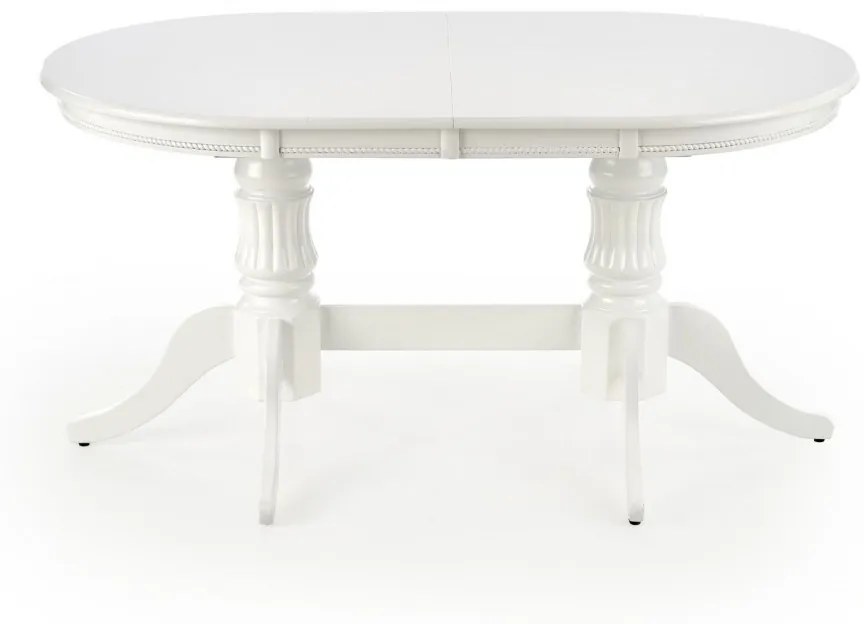 Jedálenský rozkladací stôl Peho 150/190 cm biely
