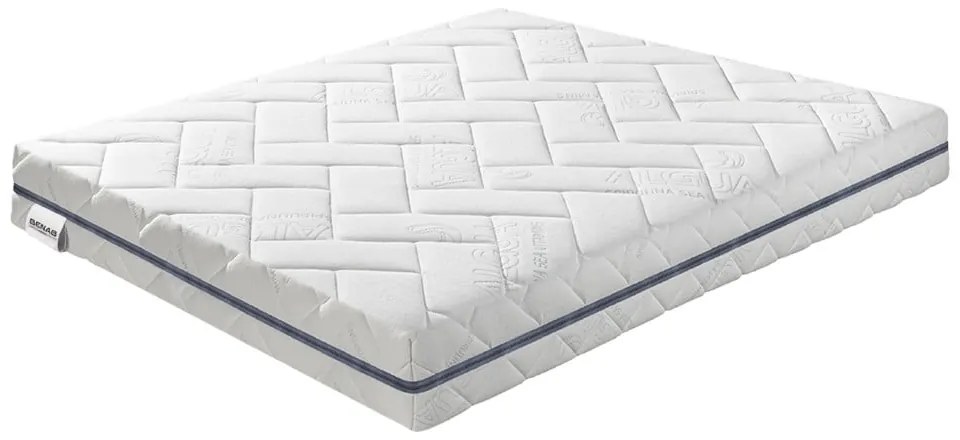 Stredne tvrdý/extra tvrdý penový obojstranný matrac 160x200 cm BuonaNotte HR BIO - BENAB