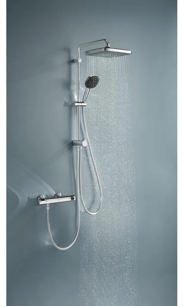 GROHE Vitalio Comfort 250 - Sprchový komplet s prepínačom pre nástennú montáž, chróm 26698001