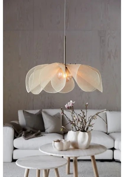 Markslöjd 108661 - Luster na lanku STYRKA 1xE27/40W/230V pr. 75 cm béžová