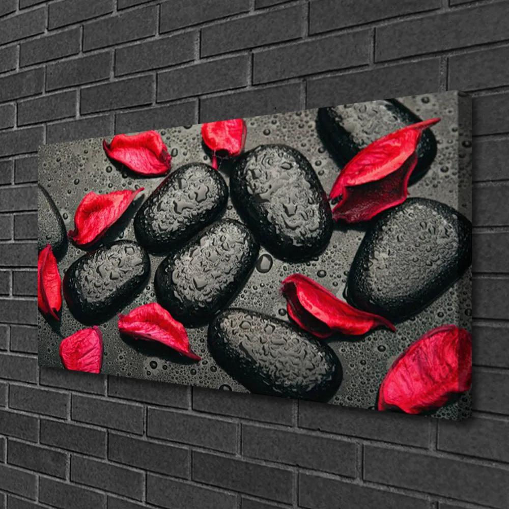 Obraz Canvas Plátky kamene umenie 125x50 cm