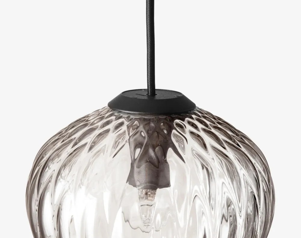 &Tradition Závesné svietidlo Blown SW4, silver 133106A165