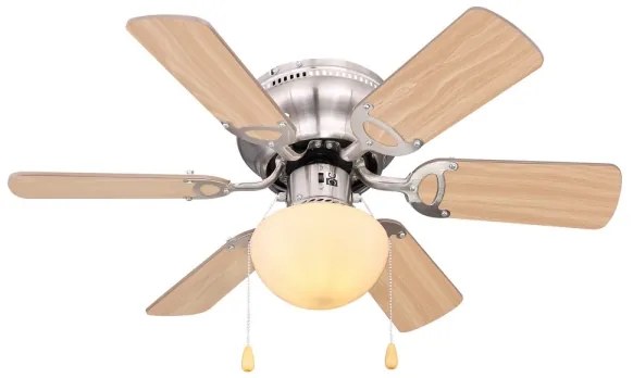 Globo 03802 - Stropný ventilátor UGO 1xE27/60W/230V