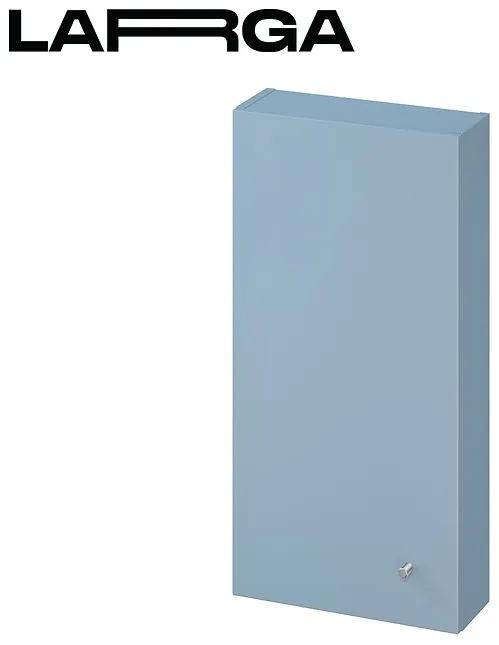 Cersanit Larga, závesná skrinka 40cm, modrá matná, S932-002
