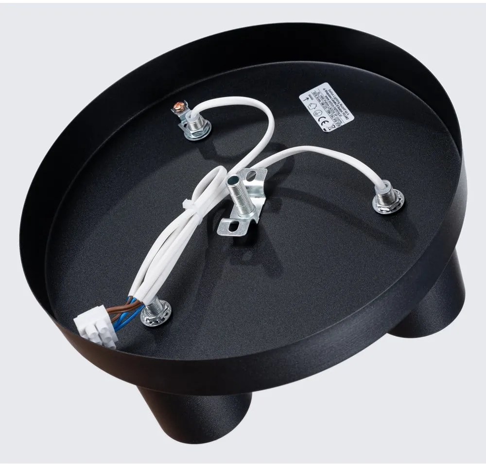 Čierne stropné svietidlo Castro – Sollux