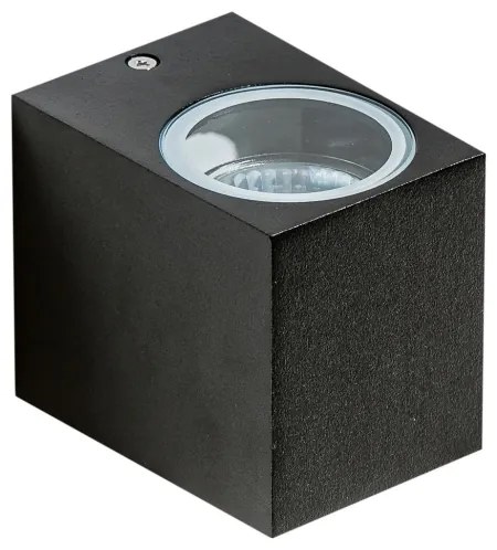 Azzardo AZ4267 - Vonkajšie nástenné svietidlo RIMINI 1xGU10/35W/230V IP54 hranatý