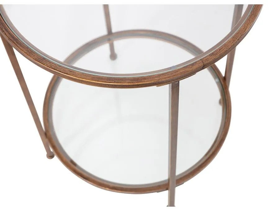 Okrúhly odkladací stolík ø 45,5 cm Goddess – WOOOD
